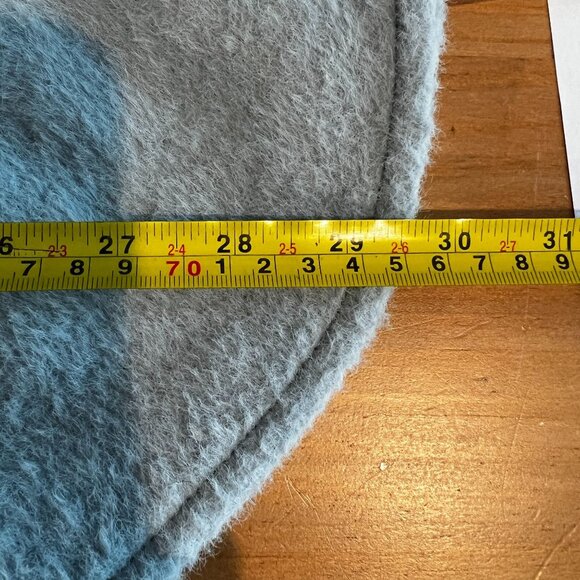 Joie Womens Fleece Shacket Fuzzy Button Down Oversized XTRA-SMALL Baby Blue - Picture 8 of 11